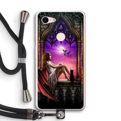 Kinderen van de nacht: Pixel 3 XL Transparant Hoesje met koord