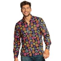 Boland Flower Shirt Heren Polyester maat L - thumbnail