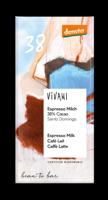 Chocolade Demeter melk espresso 38% bio 90 Gram