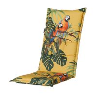 Madison Tuinstoelkussen Hoge Rug Riff Geel - 123 x 50cm