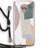 Lindo: Motorola Moto G6 Transparant Hoesje met koord