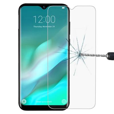 Voor DOOGEE Y8 plus 2.5 D niet-volledig scherm gehard glas film
