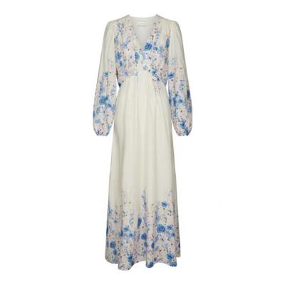 Neo noir - Blauw | Dames | Jurk | Blauw | 36 | regular | Kamst mode