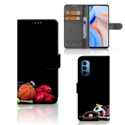 OPPO Reno 4 Pro 5G | Wallet Case | met Pasjes | Sports