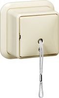 Gira trekschakelaar opbouw creme