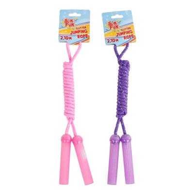 Sun Fun glitter springtouw, 2,10m