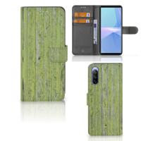 Sony Xperia 10 III | Book Style Case | Green Wood Sony Xperia 10 III | Book Style Case | Green Wood