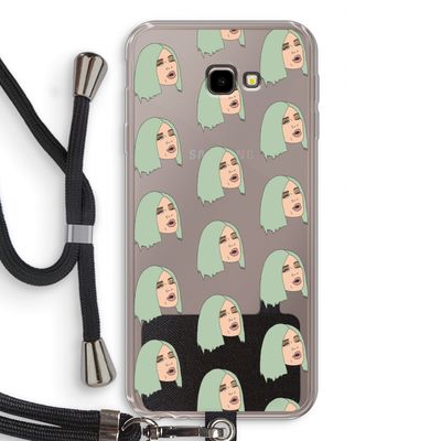 King Kylie: Samsung Galaxy J4 Plus Transparant Hoesje met koord