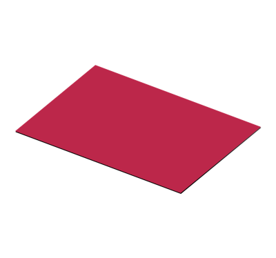 Leven magenta kleuren placemat