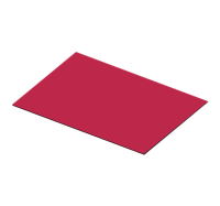 Leven magenta kleuren placemat