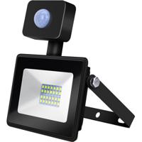 LED Bouwlamp 20W met Bewegingssensor - Koud Wit 6400K - IP65 Waterdicht