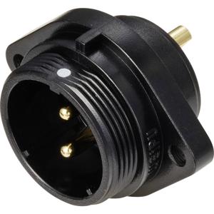 Weipu SP2113 / P 2 Ronde connector Stekker, inbouw Totaal aantal polen: 2 Serie (ronde connectoren): SP21 1 stuk(s)