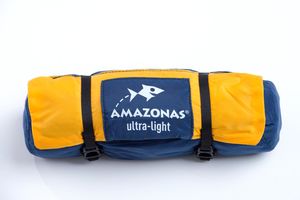 AMAZONAS Adventure Hammock XXL Hangmat 2 persoon/personen Nylon, Ripstop Blauw, Geel