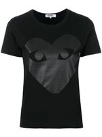 Comme Des Garçons Play t-shirt à logo - Noir - thumbnail