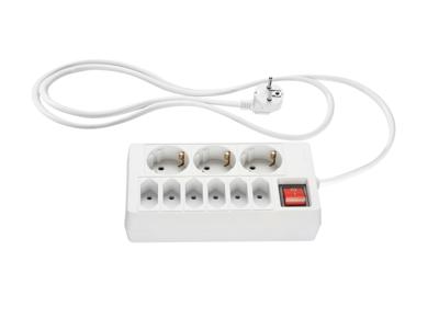 TRONIC Stekkerdoos (9-voudig, Wit)