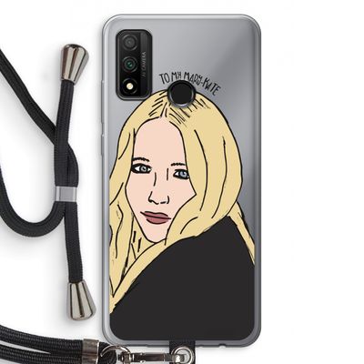 Mary Kate: Huawei P Smart (2020) Transparant Hoesje met koord