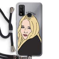 Mary Kate: Huawei P Smart (2020) Transparant Hoesje met koord