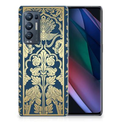 OPPO Find X3 Neo | TPU Case | Beige Flowers