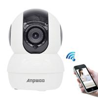 Anpwoo YT006 720P HD WiFi IP-camera ondersteuning bewegingsdetectie & infrarood nachtzicht & SD-kaart (Max 32GB) (wit)
