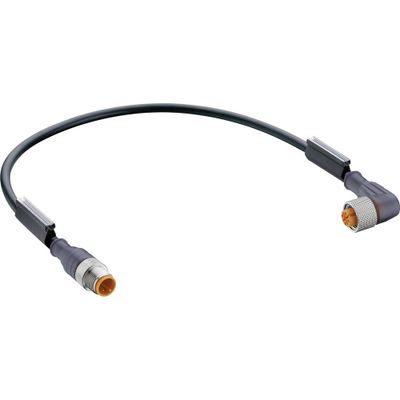 Belden 29633-1 Sensor/actuator connector, geassembleerd M12 Aantal polen (sensoren): 5 Stekker, recht, Bus, haaks 3.00 m 1 stuk(s)