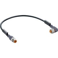 Belden 29633-1 Sensor/actuator connector, geassembleerd M12 Aantal polen (sensoren): 5 Stekker, recht, Bus, haaks 3.00 m 1 stuk(s) - thumbnail