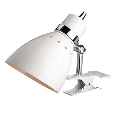 Steinhauer KlemspotSpring wit met chroom - 6827W
