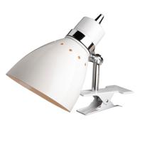 Steinhauer KlemspotSpring wit met chroom - 6827W