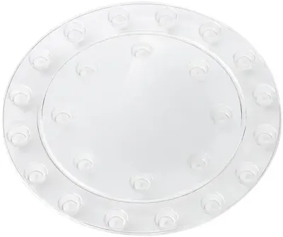 Elho floorprotector rond onderzetter 25 cm transparant