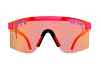 Pit Viper The Radical Polarized Double Wide Bril - Rood Pit Viper The Radical Polarized Double Wide Bril - Rood
