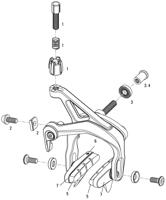 SRAM racerem "force" road brake force fr.