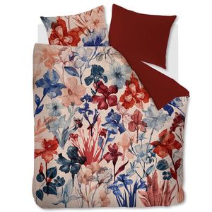 Beddinghouse Dekbedovertrek Iris Field Rood-Lits-jumeaux (260 x 200/220 cm)