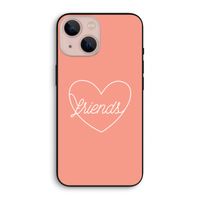 Friends heart: iPhone 13 mini Biologisch afbreekbaar hoesje