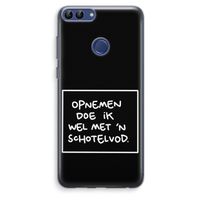 Schotelvod: Huawei P Smart (2018) Transparant Hoesje