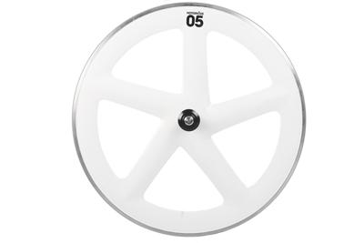 BLB Notorious 05 Five-Spoke Achterwiel - Wit BLB Notorious 05 Five-Spoke Achterwiel - Wit
