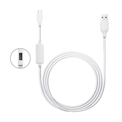 OTG-Y-02 USB 2 0 male naar micro USB Male + USB vrouwelijke OTG oplaad gegevenskabel voor Android-telefoons/Tablets met OTG-functie lengte: 1 1 m (wi