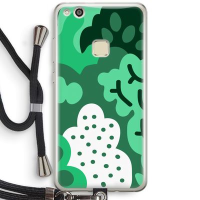 Bushes: Huawei Ascend P10 Lite Transparant Hoesje met koord