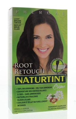 Root retouch lichtbruin