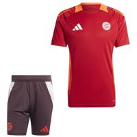 adidas Bayern München Trainingsset 2024-2025 Rood Bordeauxrood Wit - thumbnail