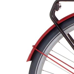 Cortina spatbord achter 28 common true red matt