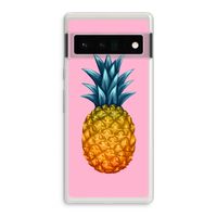 Grote ananas: Google Pixel 6 Pro Transparant Hoesje