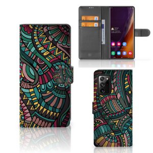 Samsung Galaxy Note20 Ultra Telefoon Hoesje Aztec