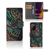 Samsung Galaxy Note20 Ultra Telefoon Hoesje Aztec - thumbnail
