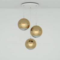 Tom Dixon Mirror Ball 40 cm Round LED Hanglamp - Goud - thumbnail