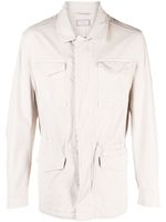 Brunello Cucinelli surchemise à boutonnière - Tons neutres
