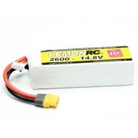 LemonRC LiPo accupack 14.8 V 2600 mAh Aantal cellen: 4 35 C Softcase XT60