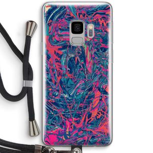 Sleeping Dreams: Samsung Galaxy S9 Transparant Hoesje met koord