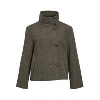 Object - Bruin | Dames | Jas | Bruin | 44 | regular | Kamst mode