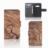 Samsung Galaxy Xcover 3 | Xcover 3 VE Book Style Case Tree Trunk - thumbnail