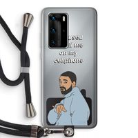 Hotline bling: Huawei P40 Pro Transparant Hoesje met koord