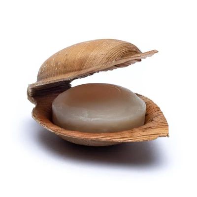 Holy Lama Roos Zeep in palmblad - 100 gram